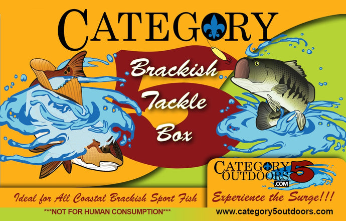 Cat 5 Brackish Tackle Box - Jumbo Pack - Category 5 Outdoors