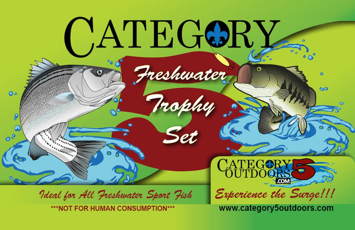 Cat 5 Freshwater Trophy Set - Variety Pack - Category 5 Outdoors